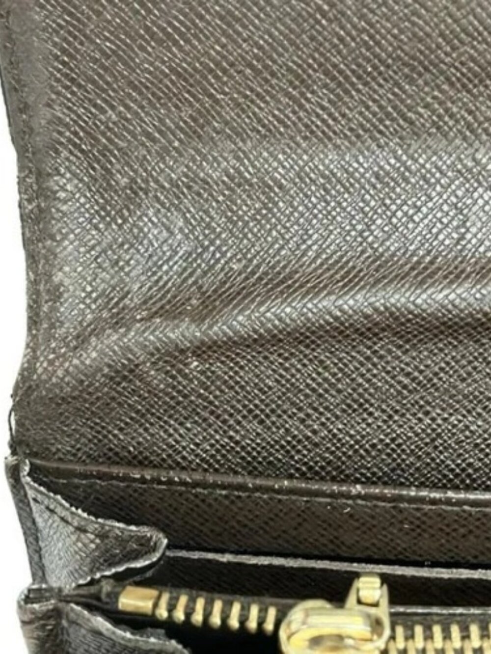 LOUIS VUITTON Portefeuil Sistine N61747 Ebene Damier - CA2150 Long Wallet - Picture 11 of 15